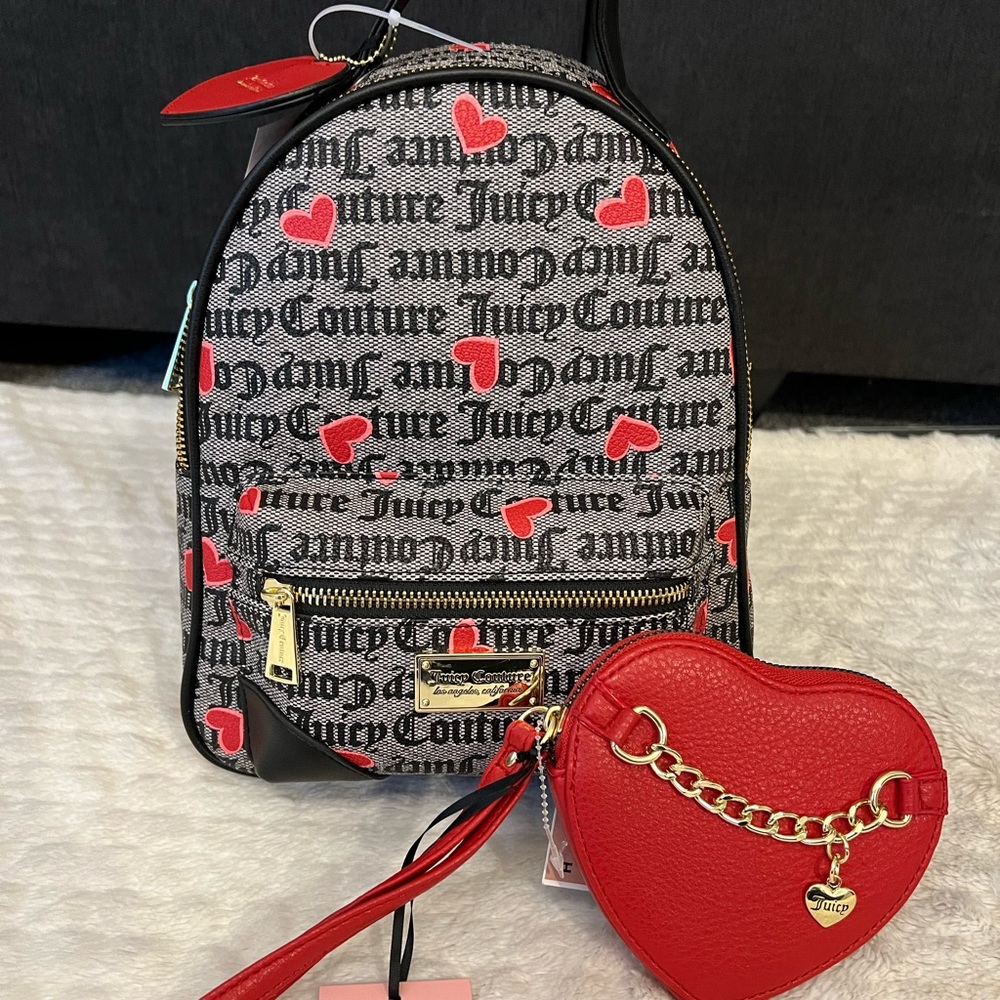 NWT juicy couture bag pack matching set